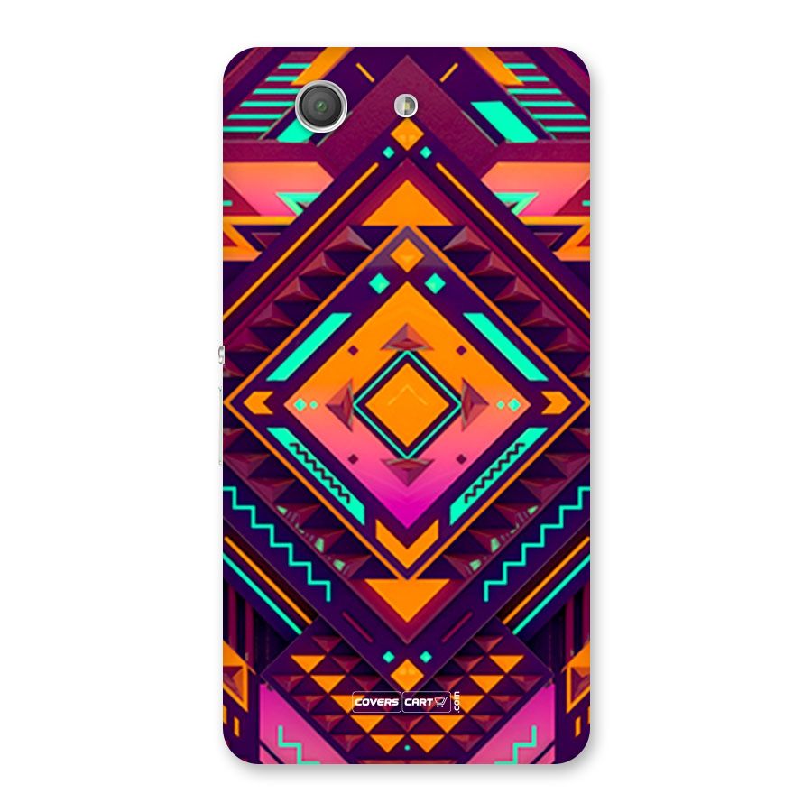 Creative Rhombus Back Case for Xperia Z3 Compact