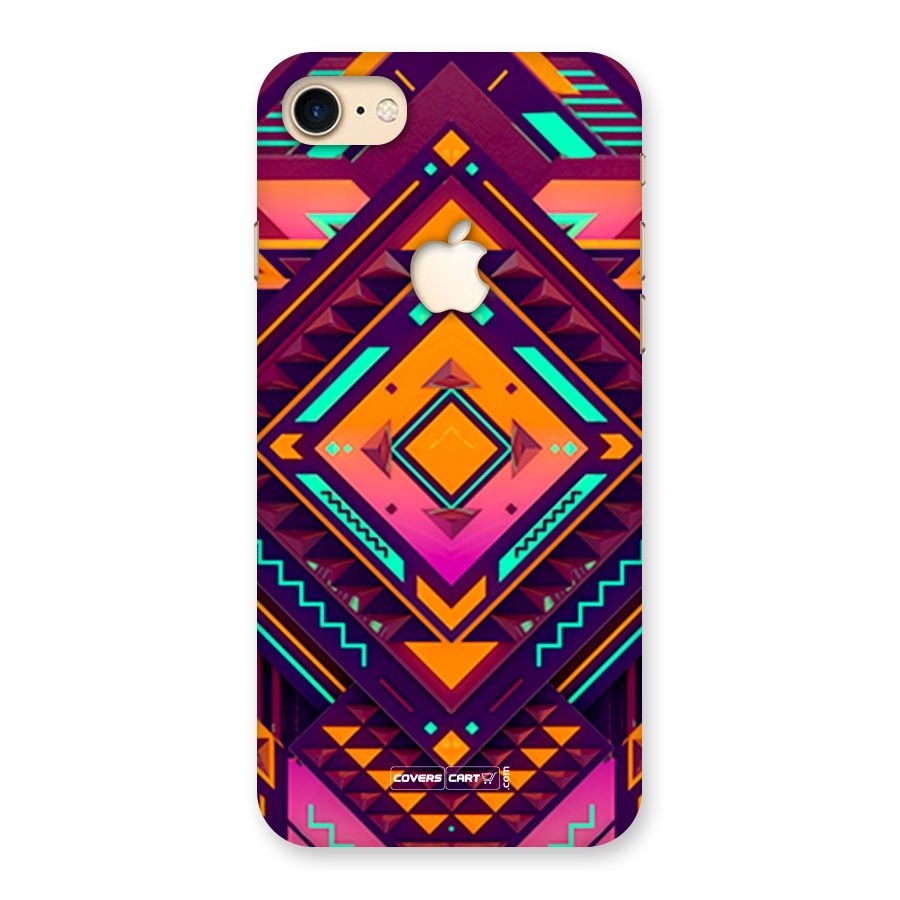 Creative Rhombus Back Case for iPhone 7 Apple Cut