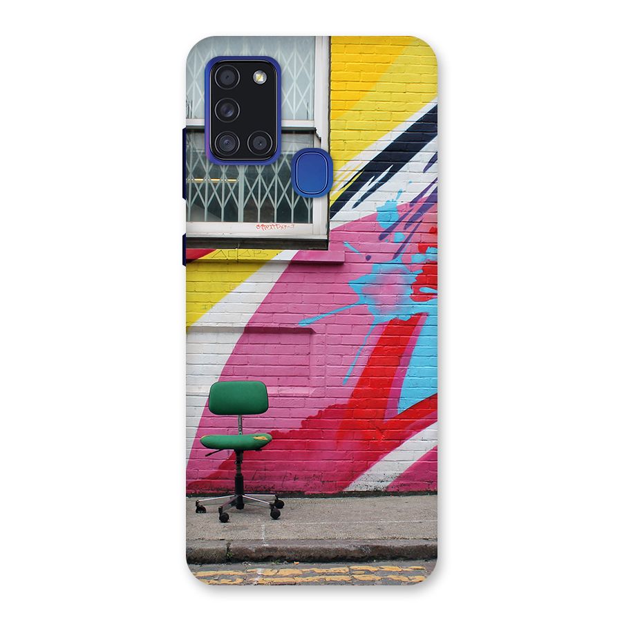 Creative Wall Art Back Case for Galaxy A21s