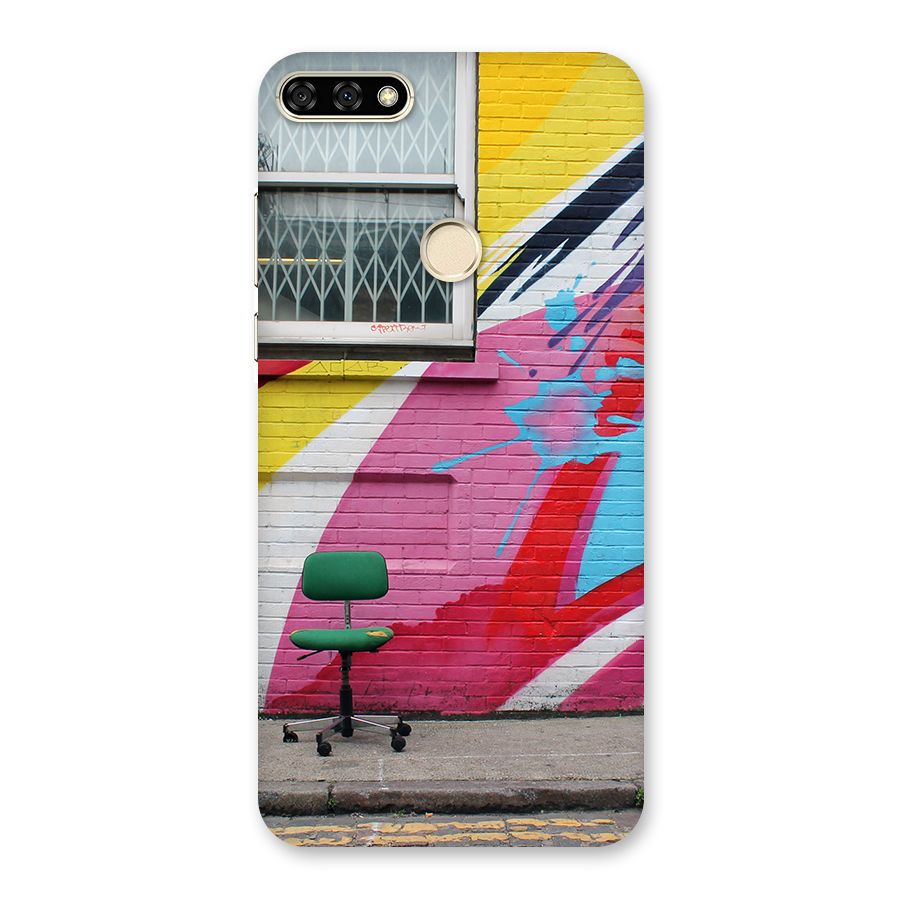 Creative Wall Art Back Case for Honor 7A