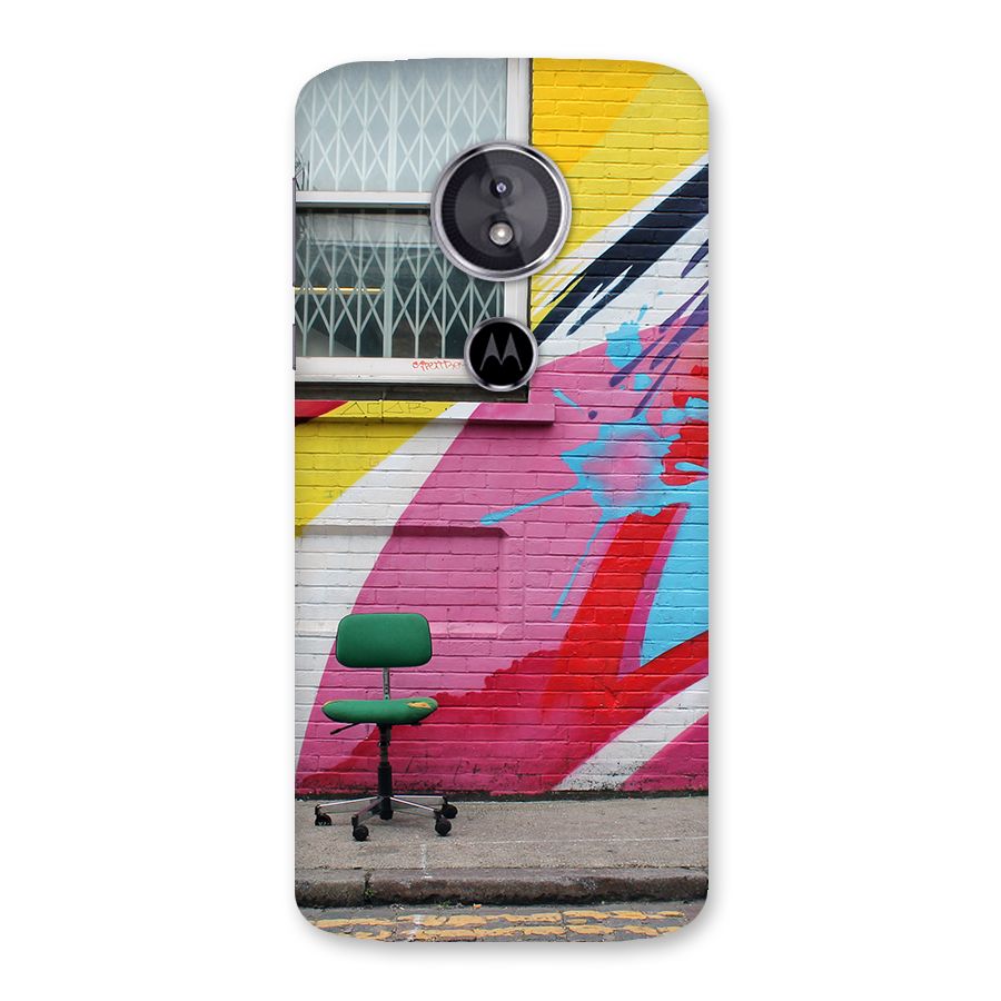 Creative Wall Art Back Case for Moto E5