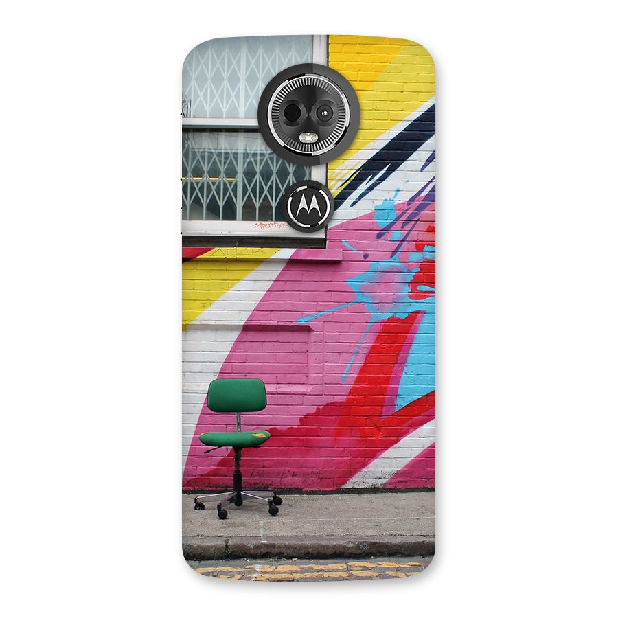Creative Wall Art Back Case for Moto E5 Plus