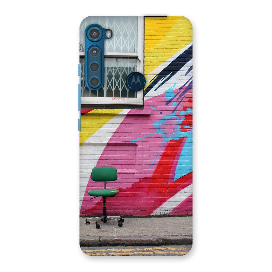 Creative Wall Art Back Case for Motorola One Fusion Plus