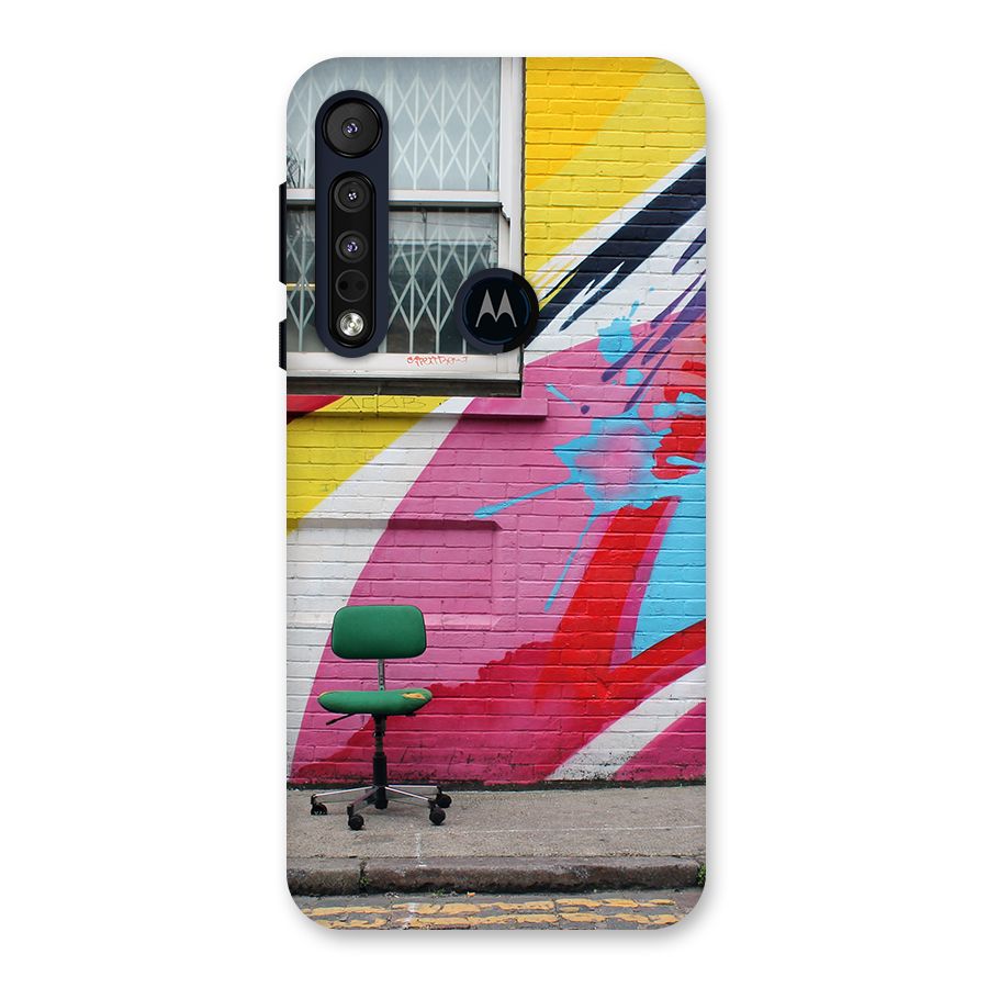 Creative Wall Art Back Case for Motorola One Macro