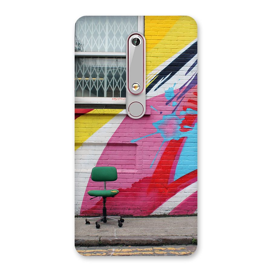 Creative Wall Art Back Case for Nokia 6.1