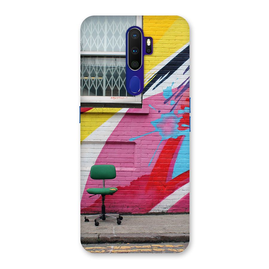 Creative Wall Art Back Case for Oppo A9 (2020)