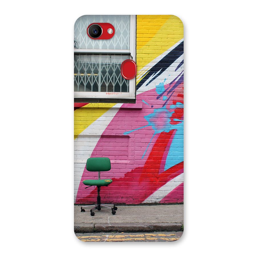 Creative Wall Art Back Case for Oppo F7