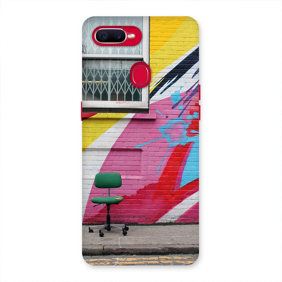 Creative Wall Art Back Case for Oppo F9 Pro