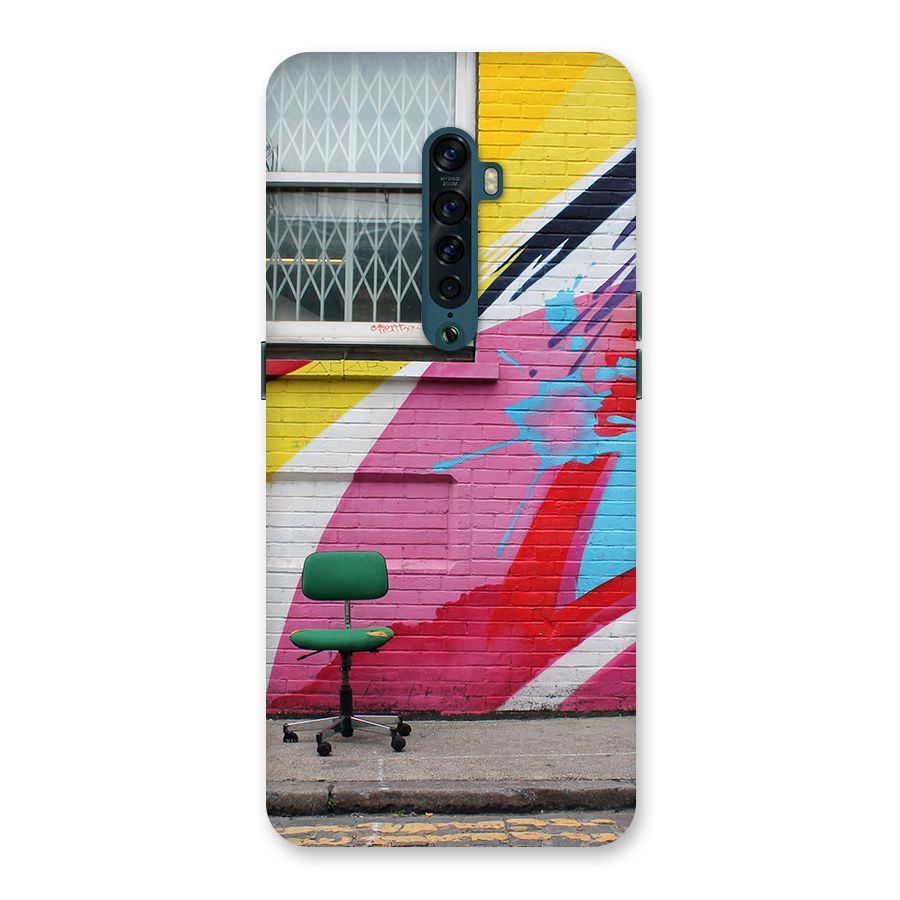 Creative Wall Art Back Case for Oppo Reno2