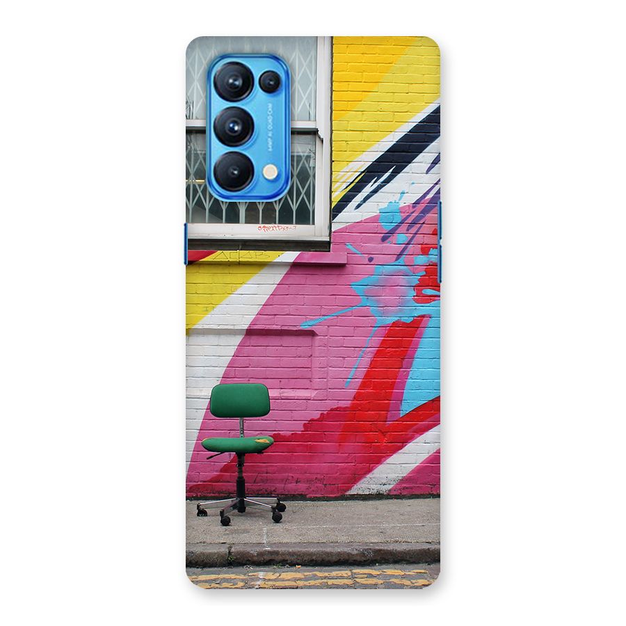 Creative Wall Art Back Case for Oppo Reno5 Pro 5G