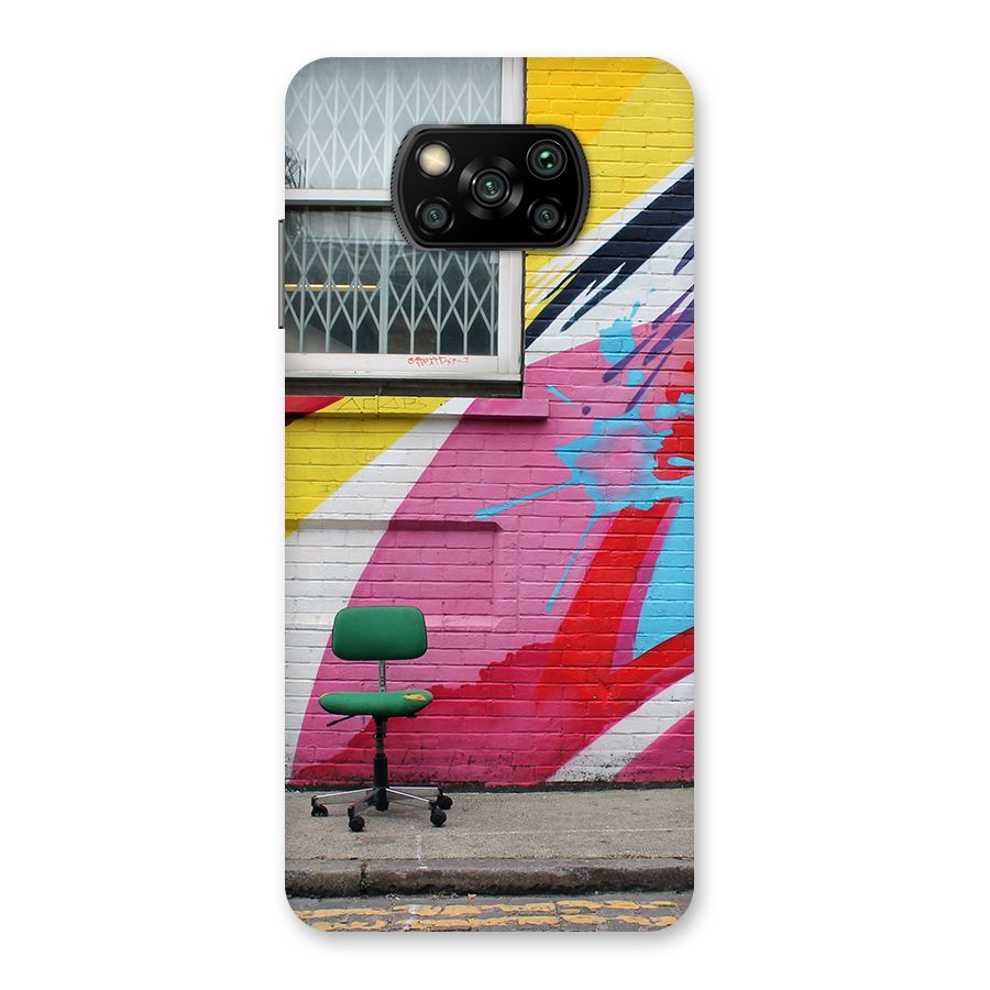 Creative Wall Art Back Case for Poco X3