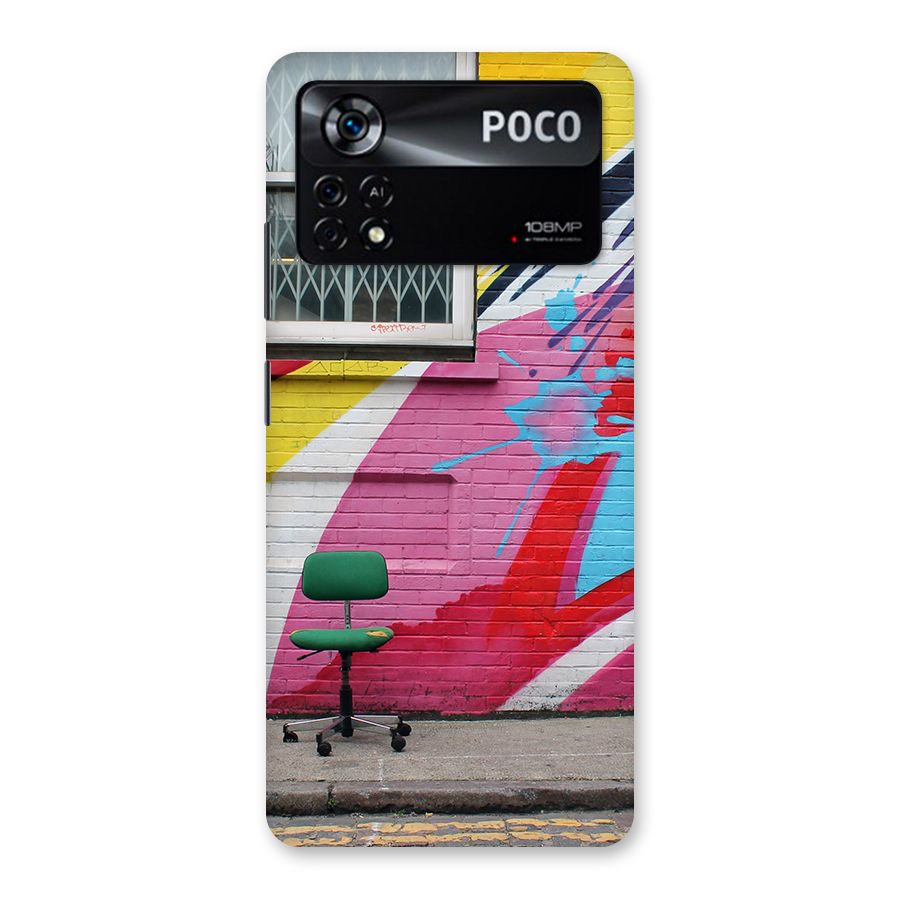Creative Wall Art Back Case for Poco X4 Pro 5G