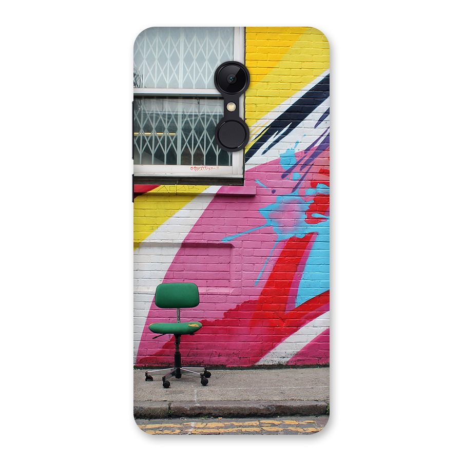 Creative Wall Art Back Case for Redmi 5