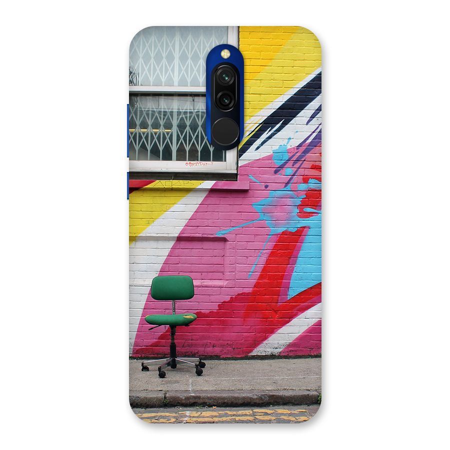 Creative Wall Art Back Case for Redmi 8