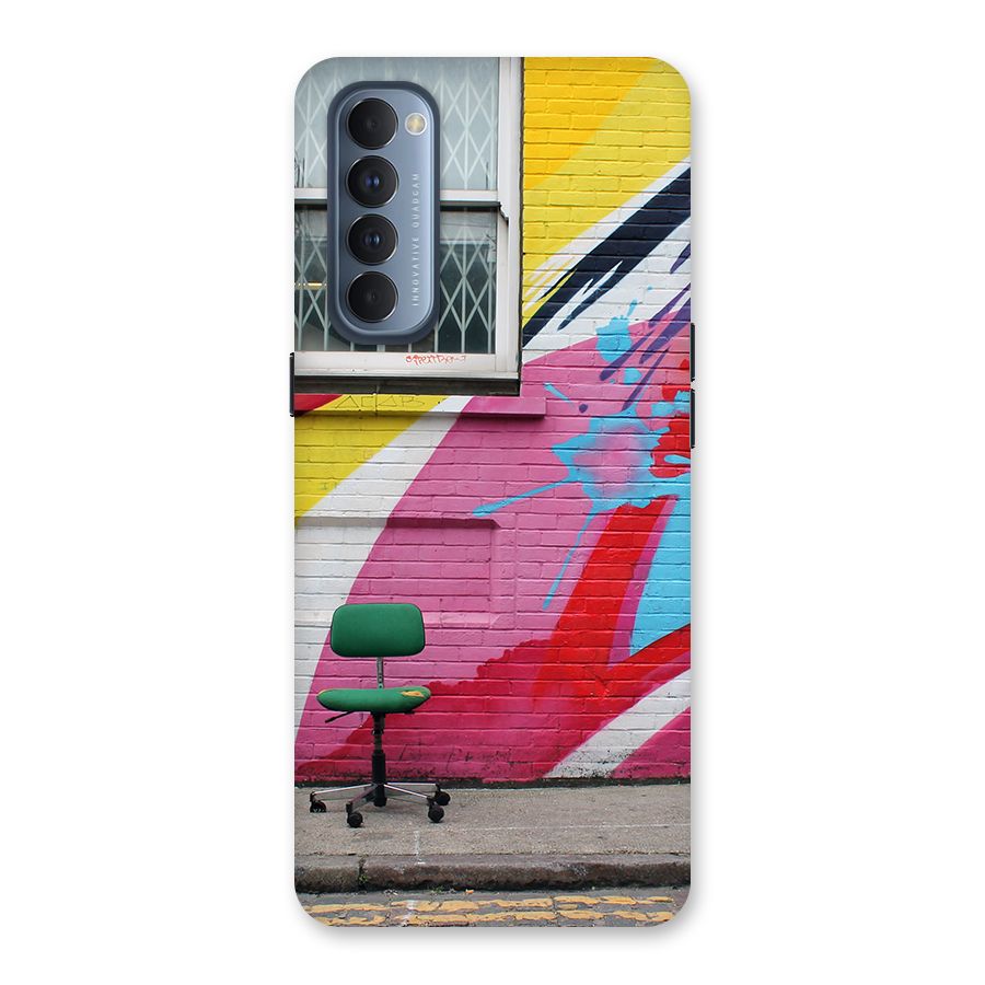 Creative Wall Art Back Case for Reno4 Pro