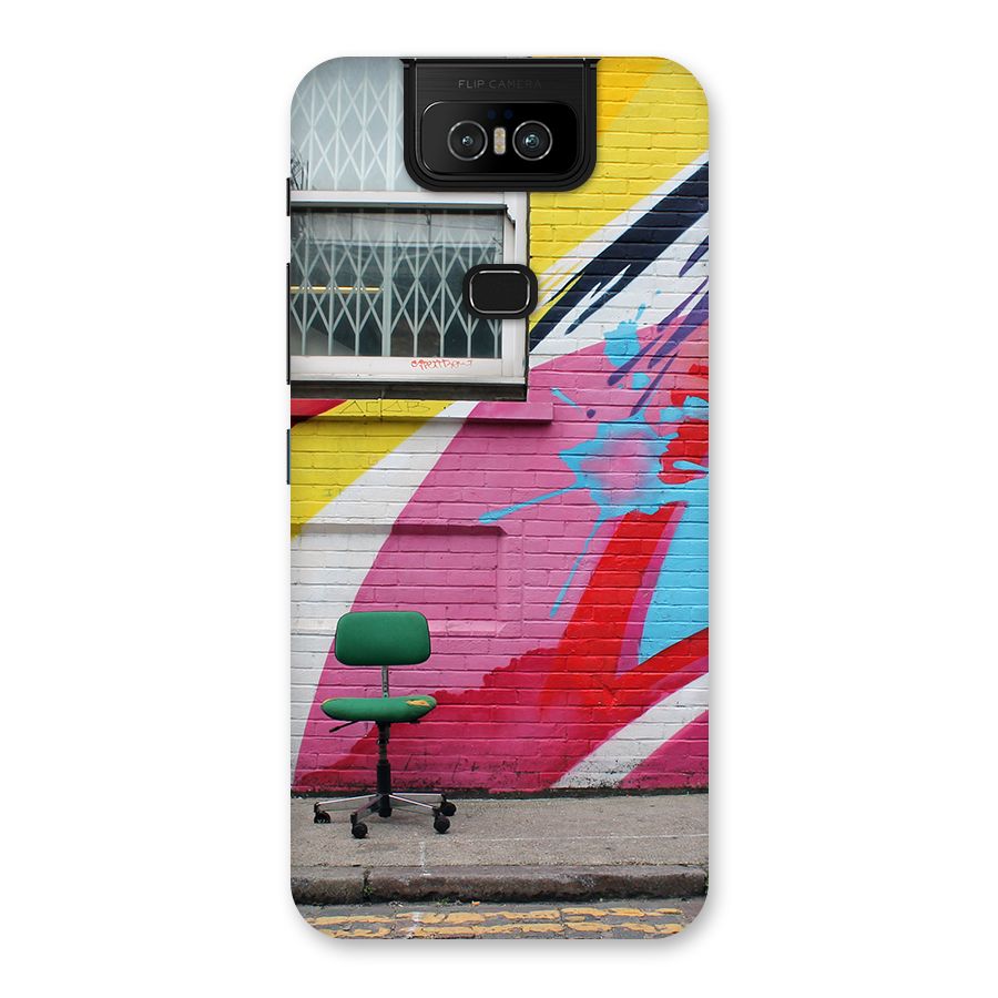 Creative Wall Art Back Case for Zenfone 6z