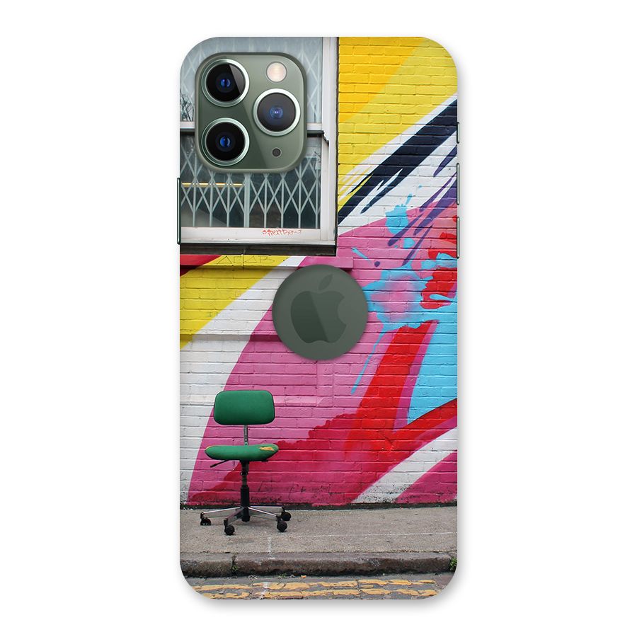 Creative Wall Art Back Case for iPhone 11 Pro Logo  Cut
