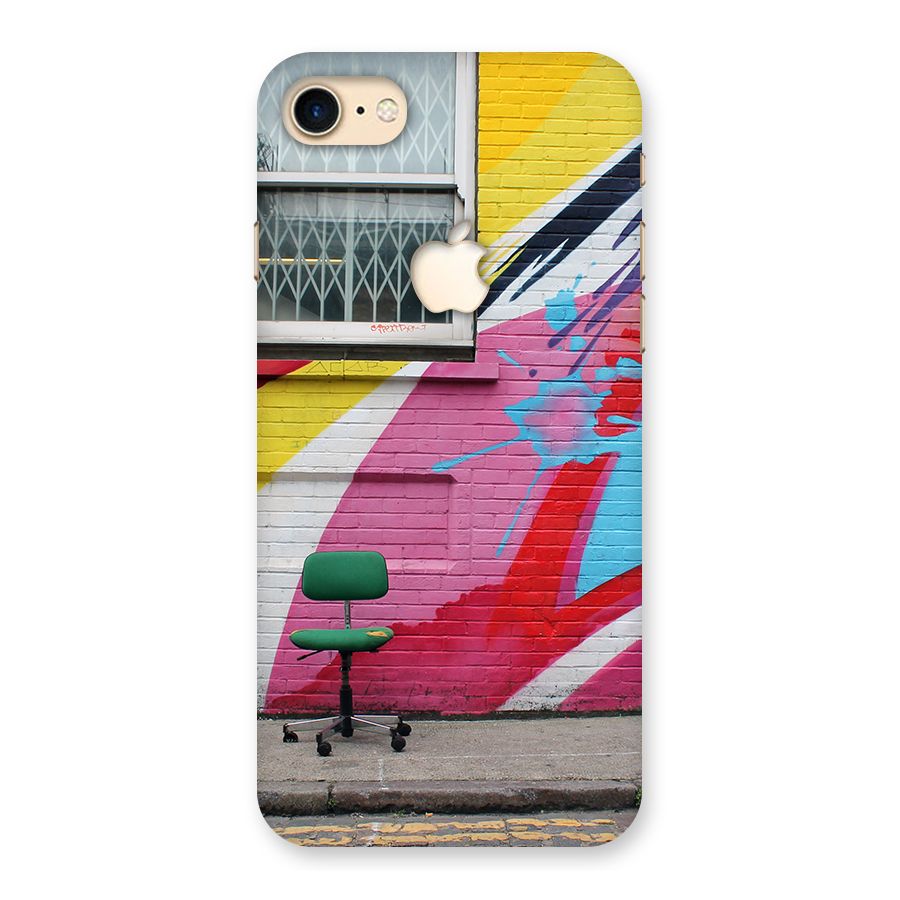Creative Wall Art Back Case for iPhone 7 Apple Cut