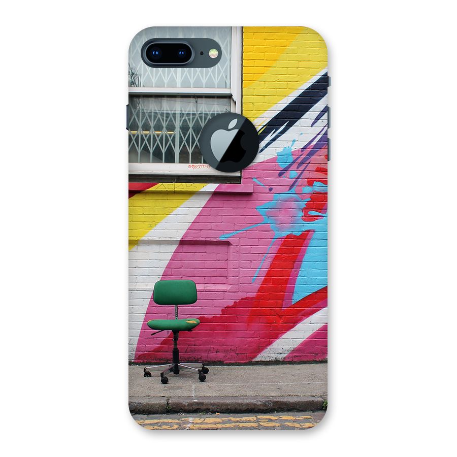 Creative Wall Art Back Case for iPhone 7 Plus Logo Cut