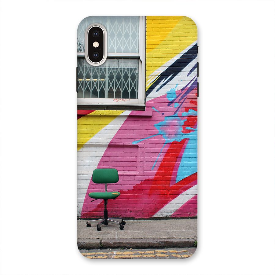 Creative Wall Art Back Case for iPhone XS Max
