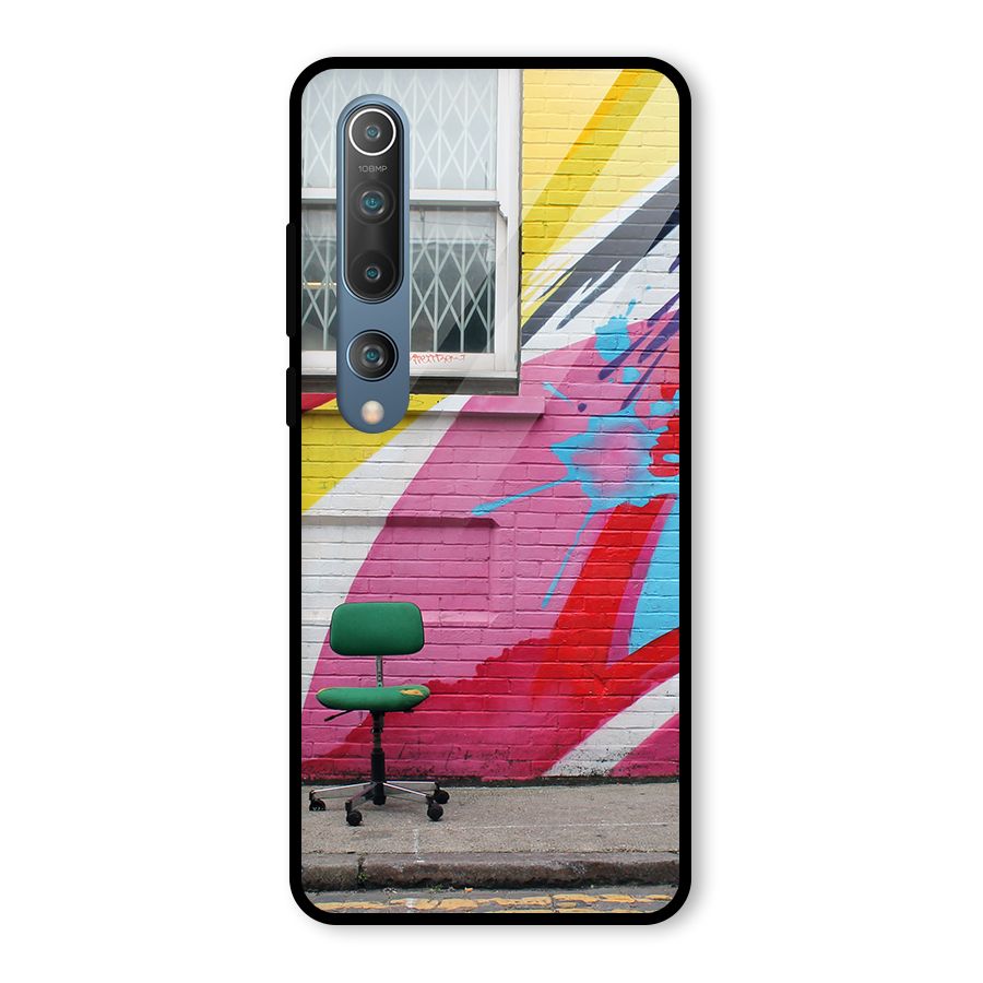 Creative Wall Art Glass Back Case for Mi 10