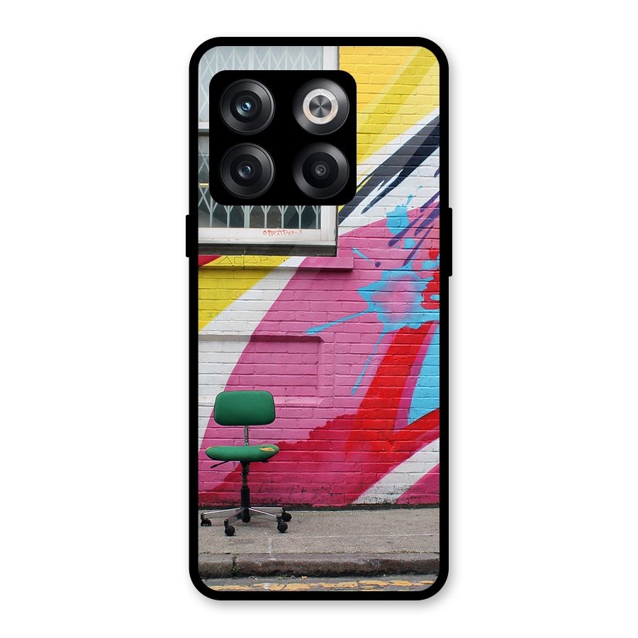 Creative Wall Art Glass Back Case for OnePlus 10T