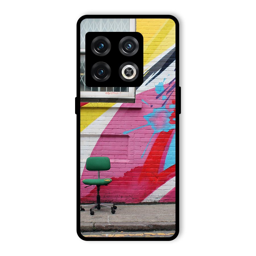 Creative Wall Art Glass Back Case for OnePlus 10 Pro 5G