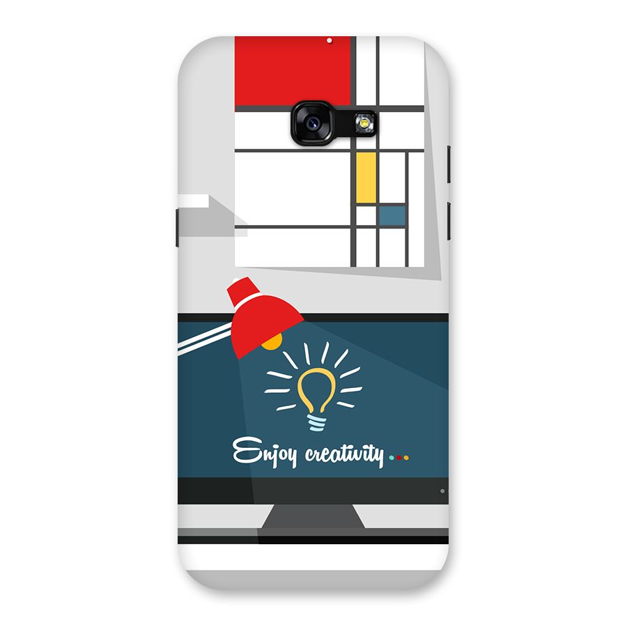 Creative Workspace Design Back Case for Galaxy A5 2017
