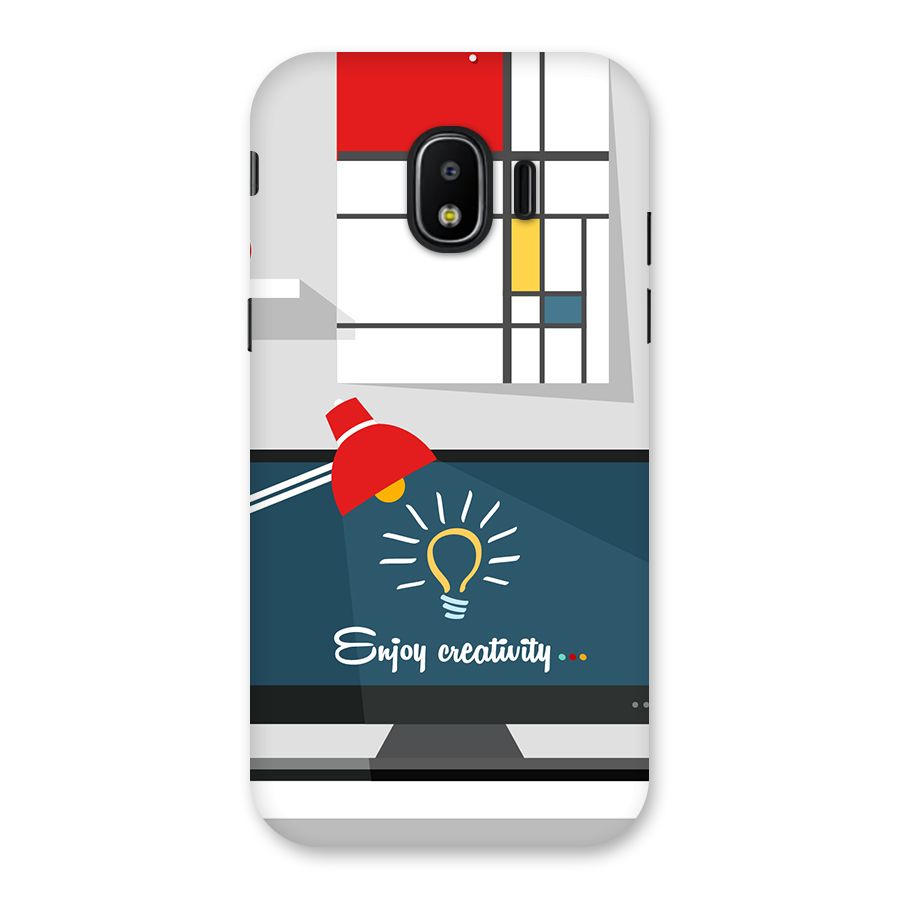 Creative Workspace Design Back Case for Galaxy J2 Pro 2018