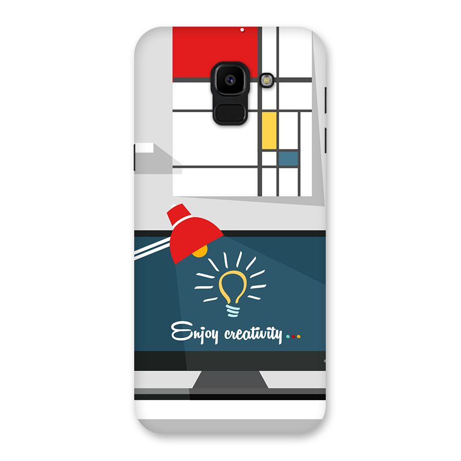 Creative Workspace Design Back Case for Galaxy J6
