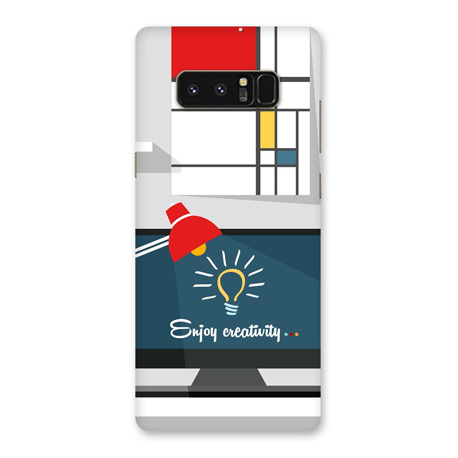 Creative Workspace Design Back Case for Galaxy Note 8
