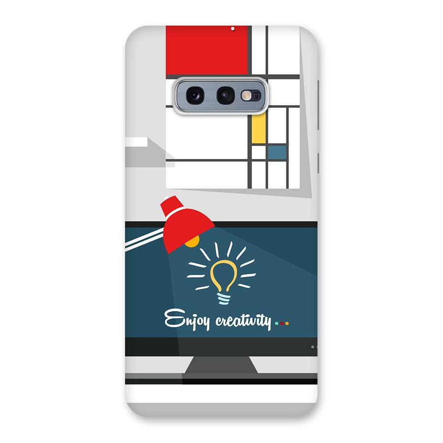 Creative Workspace Design Back Case for Galaxy S10e
