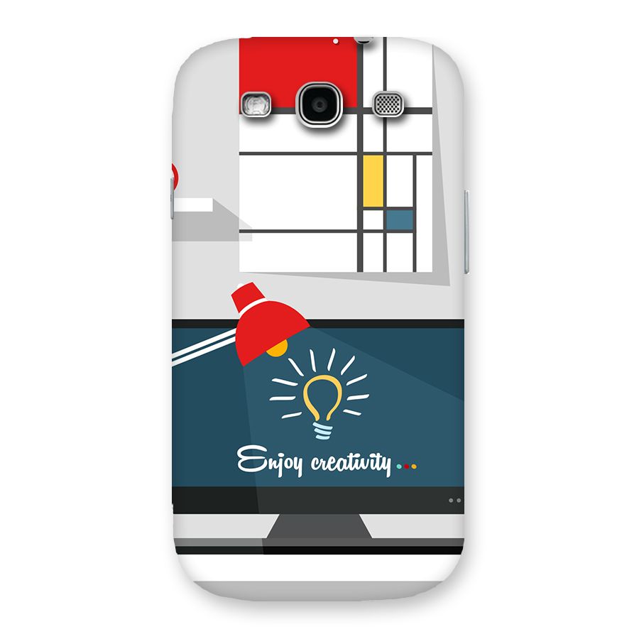 Creative Workspace Design Back Case for Galaxy S3