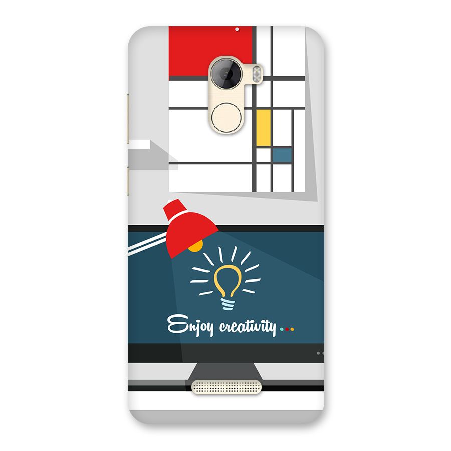 Creative Workspace Design Back Case for Gionee A1 LIte