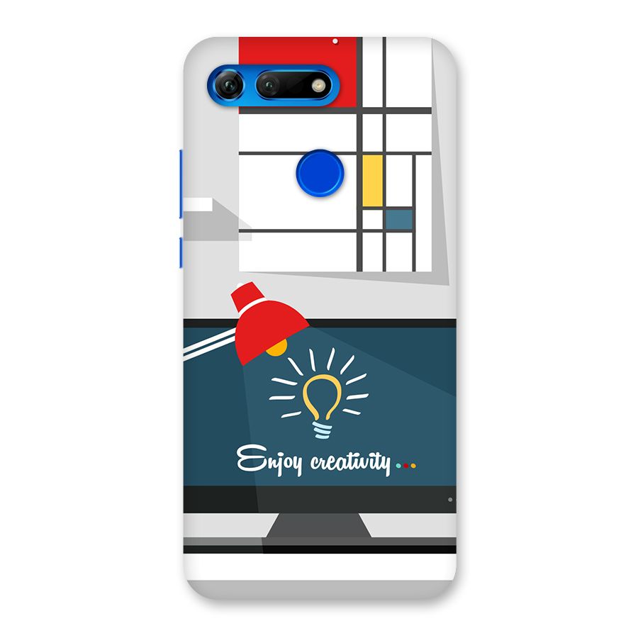 Creative Workspace Design Back Case for Honor View 20