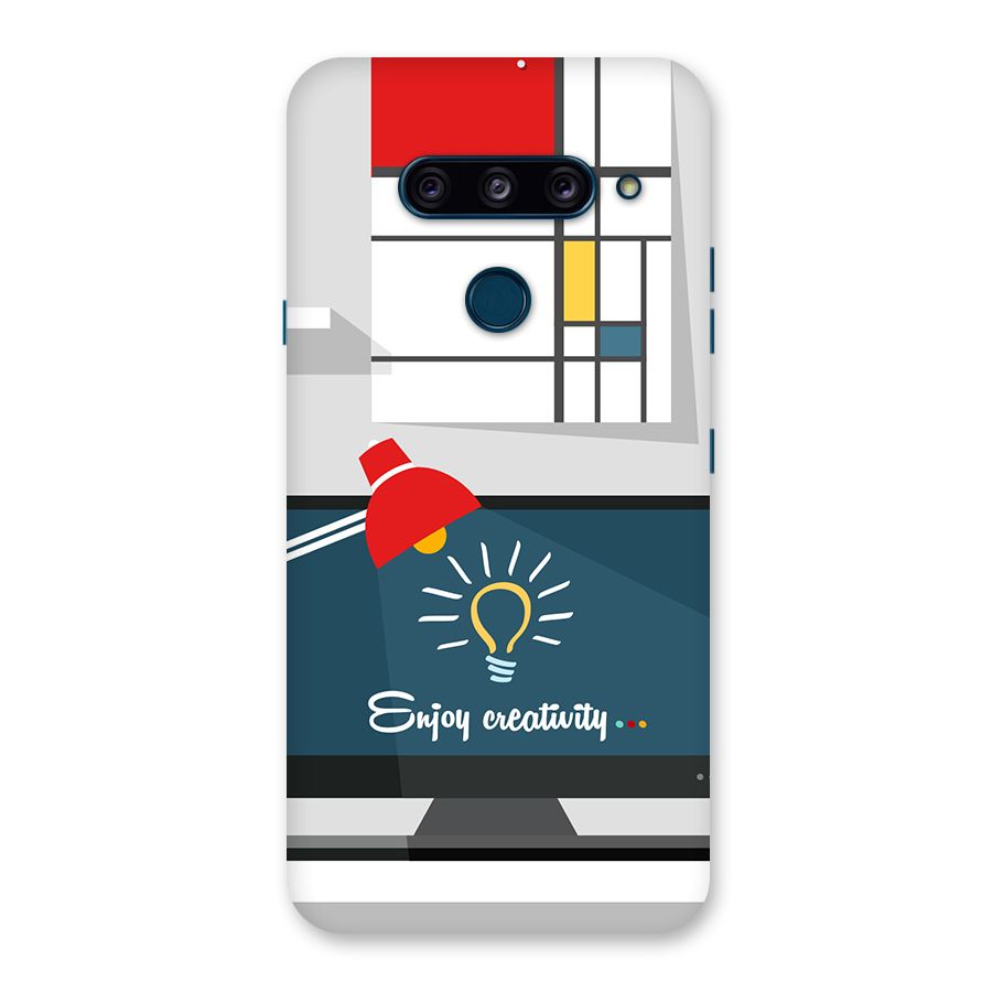 Creative Workspace Design Back Case for LG  V40 ThinQ
