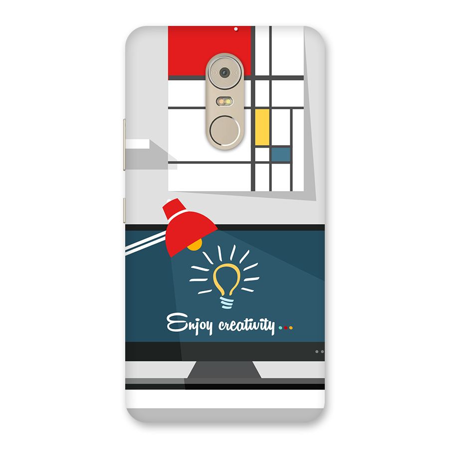 Creative Workspace Design Back Case for Lenovo K6 Note