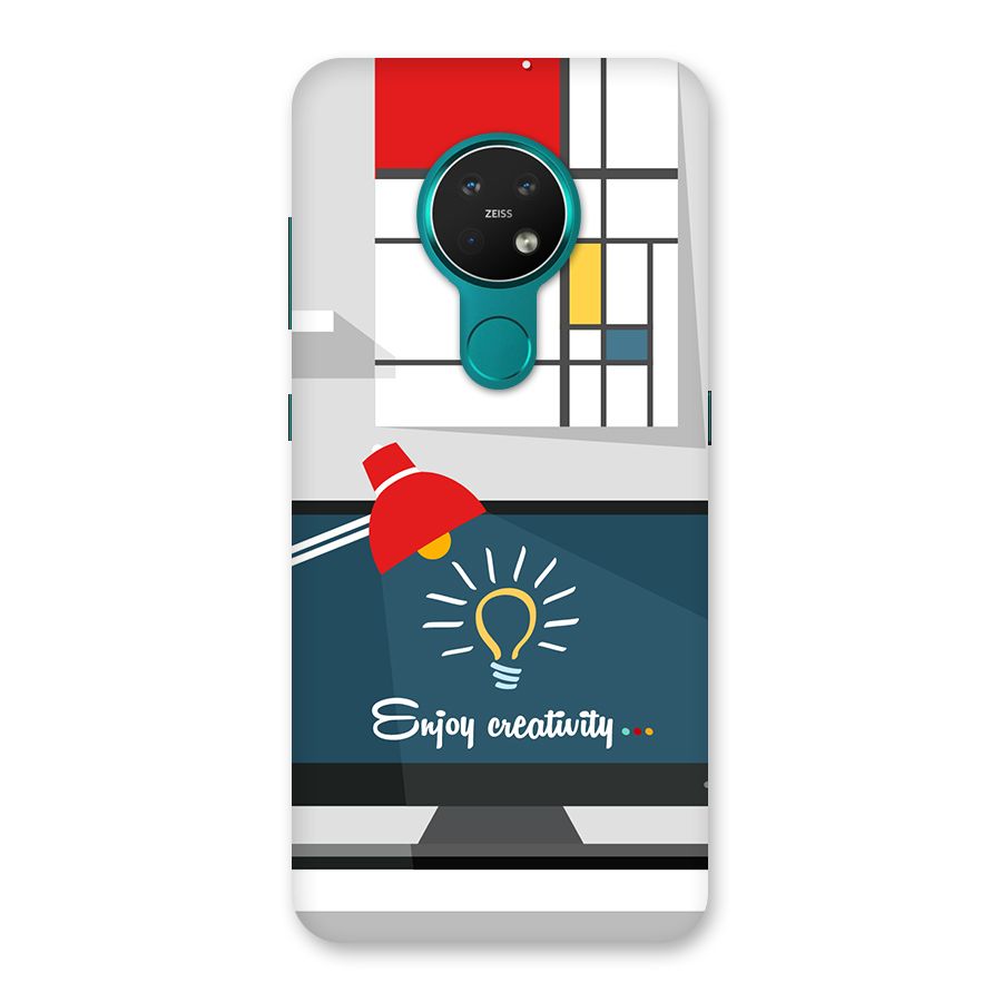 Creative Workspace Design Back Case for Nokia 7.2