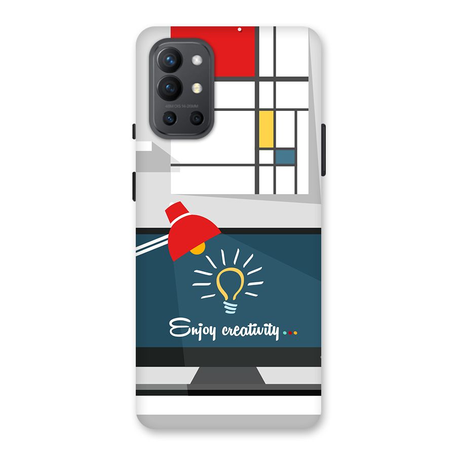 Creative Workspace Design Back Case for OnePlus 9R