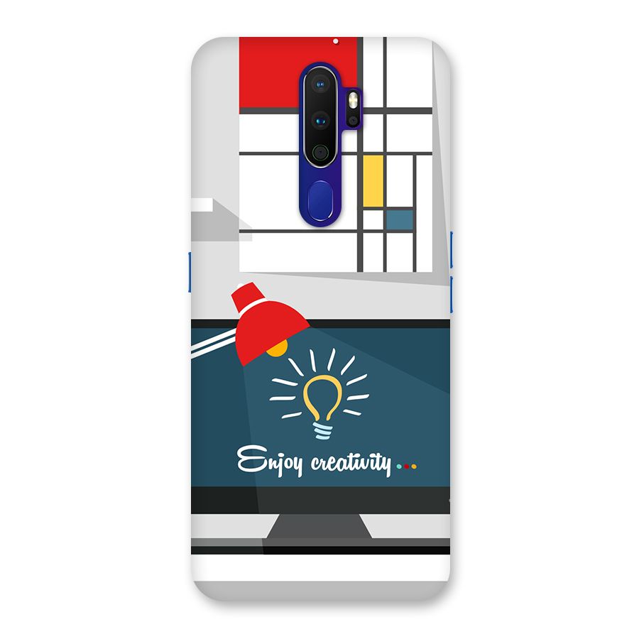 Creative Workspace Design Back Case for Oppo A9 (2020)