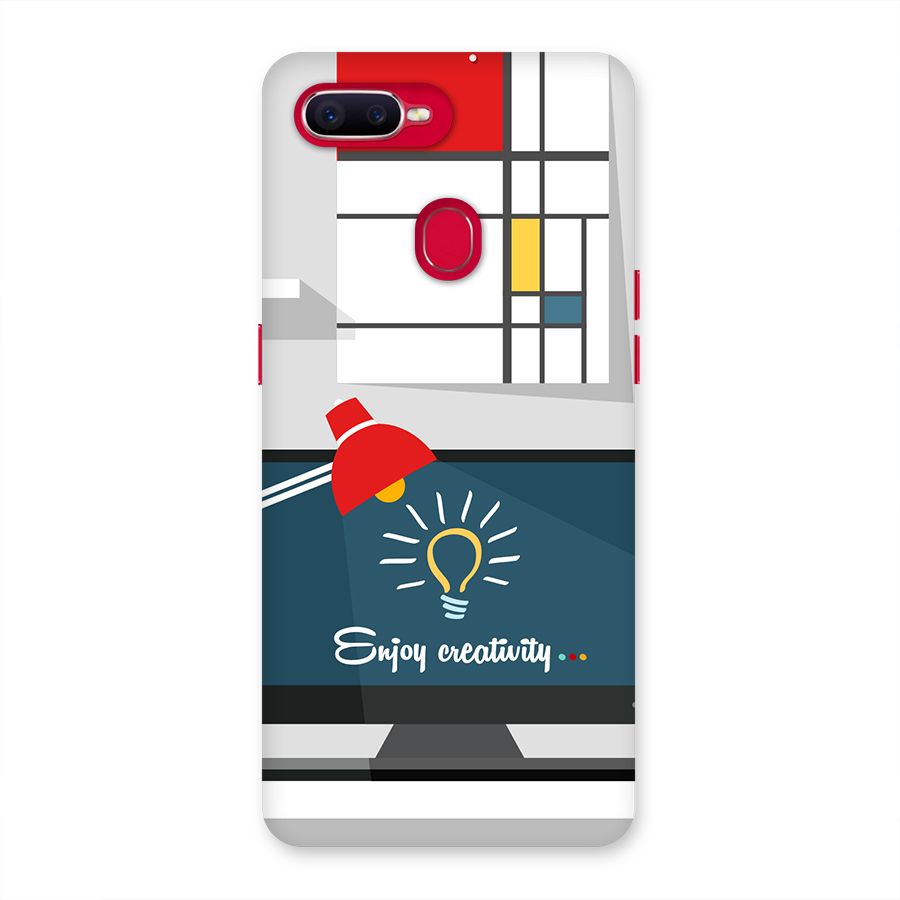 Creative Workspace Design Back Case for Oppo F9 Pro
