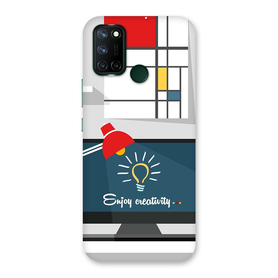 Creative Workspace Design Back Case for Realme 7i