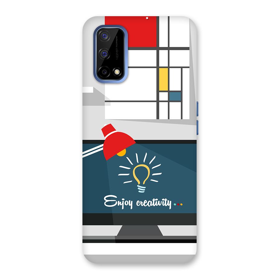 Creative Workspace Design Back Case for Realme Narzo 30 Pro