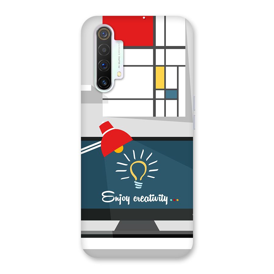 Creative Workspace Design Back Case for Realme X3 SuperZoom