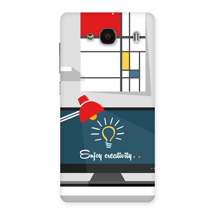 Creative Workspace Design Back Case for Redmi 2 Prime