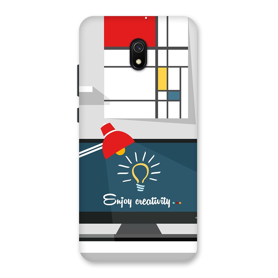 Creative Workspace Design Back Case for Redmi 8A