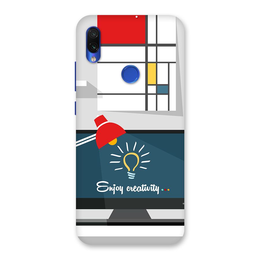 Creative Workspace Design Back Case for Redmi Note 7S