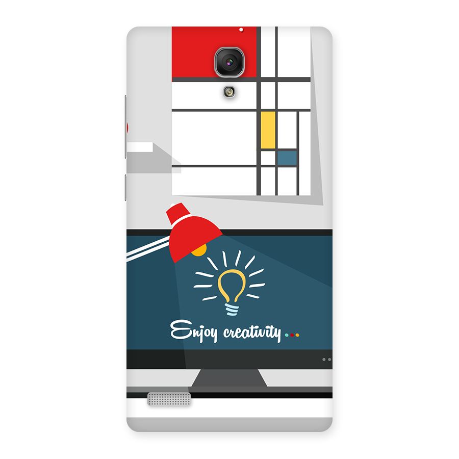 Creative Workspace Design Back Case for Redmi Note Prime