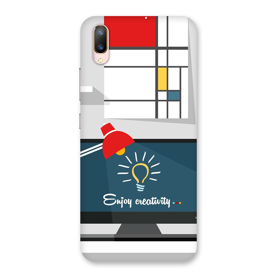 Creative Workspace Design Back Case for Vivo V11 Pro