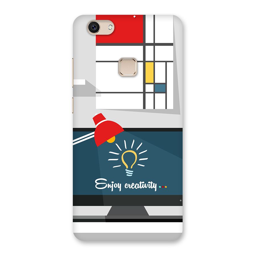 Creative Workspace Design Back Case for Vivo V7
